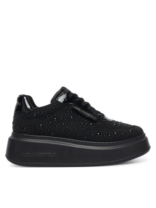Zdjęcie produktu Sneakersy KARL LAGERFELD Anakapri Pearl Krust KL63523 Czarny