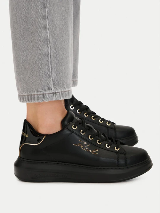 Zdjęcie produktu Sneakersy KARL LAGERFELD Kapri KL62518 Czarny