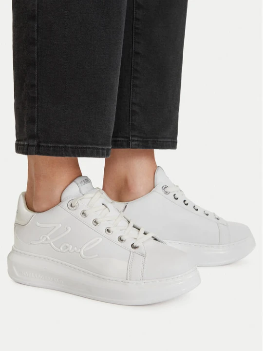 Zdjęcie produktu Sneakersy KARL LAGERFELD Kapri KL62548F Biały