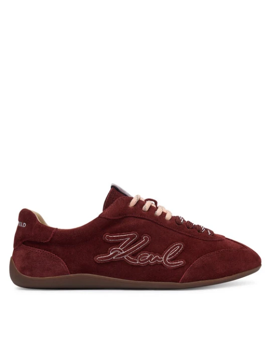 Zdjęcie produktu Sneakersy KARL LAGERFELD KL66122 Bordowy