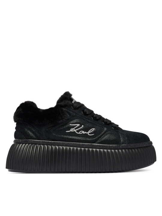 Zdjęcie produktu Sneakersy KARL LAGERFELD Kreeper Lo KL42312L Czarny