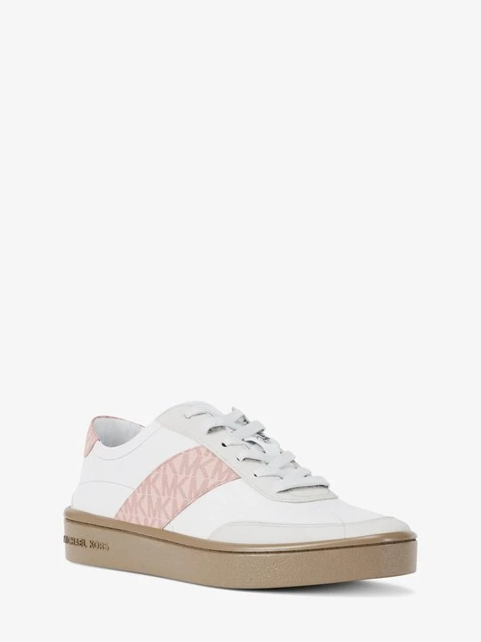 Zdjęcie produktu Sneakersy Kaycee w paski z charakterystycznym logo Michael Kors