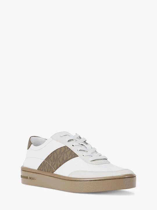 Zdjęcie produktu Sneakersy Kaycee w paski z charakterystycznym logo Michael Kors