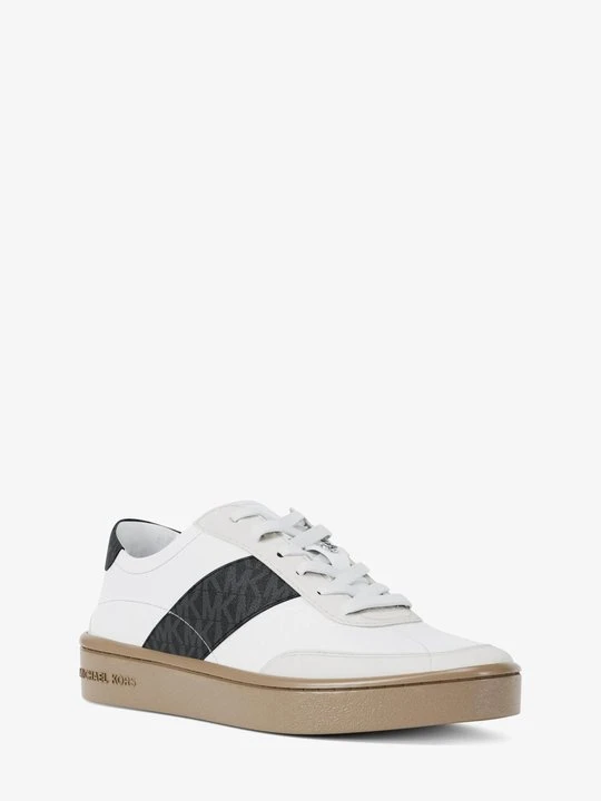Zdjęcie produktu Sneakersy Kaycee w paski z charakterystycznym logo Michael Kors CZARNY (Czarny)