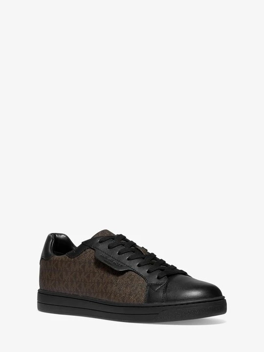 Zdjęcie produktu Sneakersy Keating z płótna z logo i skóry Michael Kors