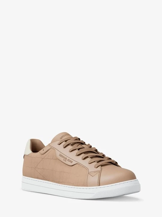 Zdjęcie produktu Sneakersy Keating z zamszu z fakturą łuski krokodyla i skóry Michael Kors