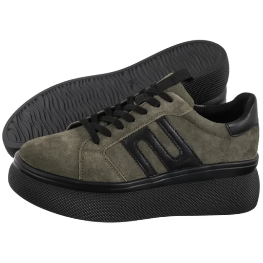 Zdjęcie produktu Sneakersy Khaki DP7175/25 KH (FO183-b) Filippo
