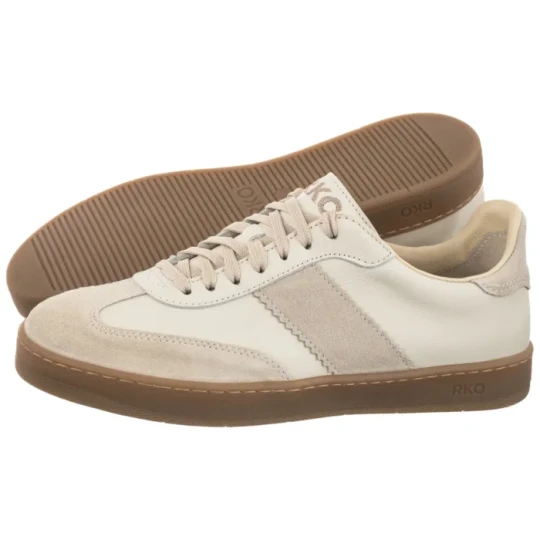 Zdjęcie produktu Sneakersy Kremowy+Beżowy 0ERY6_P1 _8FVF (RY1271-a) Ryłko