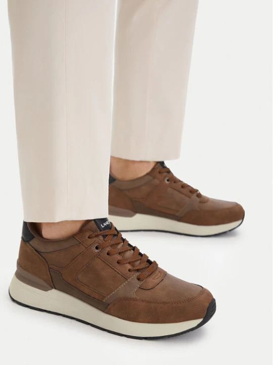 Zdjęcie produktu Sneakersy Lanetti CEO-REUS-01 Brązowy