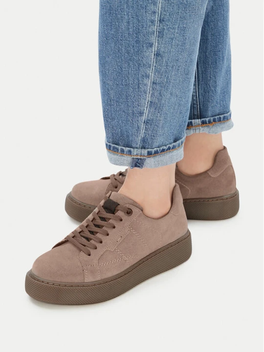 Zdjęcie produktu Sneakersy Lasocki CEO-WI23-CRICKIT-07 Beżowy ciemny