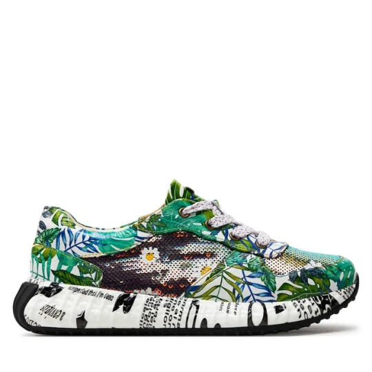 Zdjęcie produktu Sneakersy Laura Vita Burton 5 Zielony