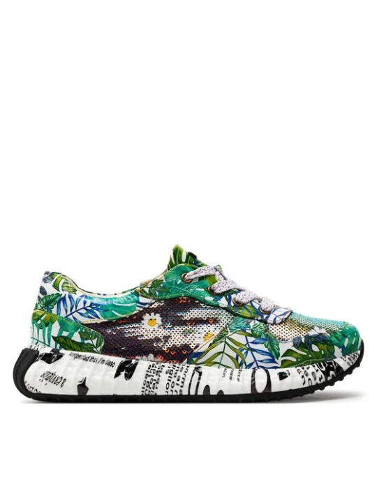 Zdjęcie produktu Sneakersy Laura Vita Burton 5 Zielony