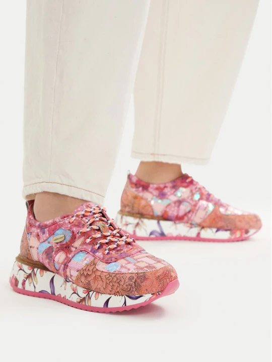 Zdjęcie produktu Sneakersy Laura Vita Delphine 07 Różowy