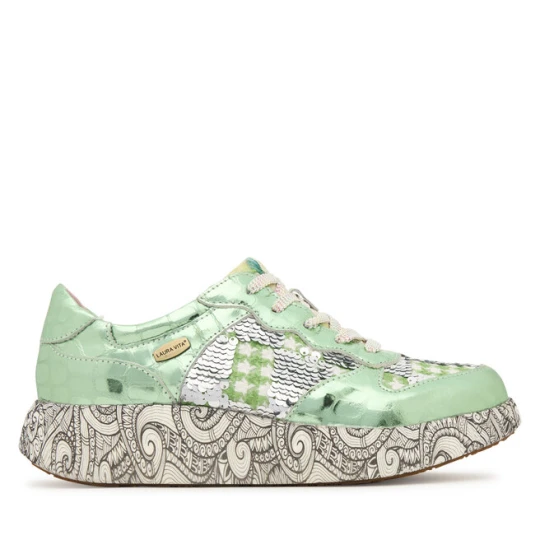 Zdjęcie produktu Sneakersy Laura Vita Nikito 52 Zielony