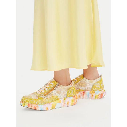Zdjęcie produktu Sneakersy Laura Vita Nikito 62 Żółty
