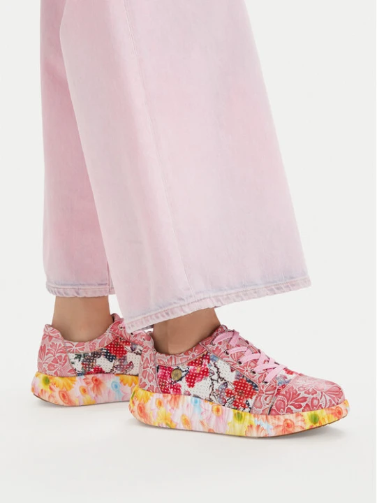 Zdjęcie produktu Sneakersy Laura Vita Nikito 69 Różowy