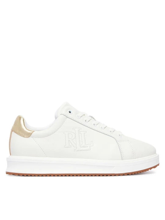 Zdjęcie produktu Sneakersy LAUREN RALPH LAUREN Ainsley Metallic 802974379002 Biały