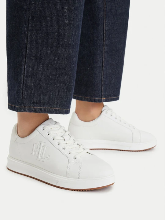 Zdjęcie produktu Sneakersy LAUREN RALPH LAUREN Ainsley Sk Ltl 802959228001 Biały