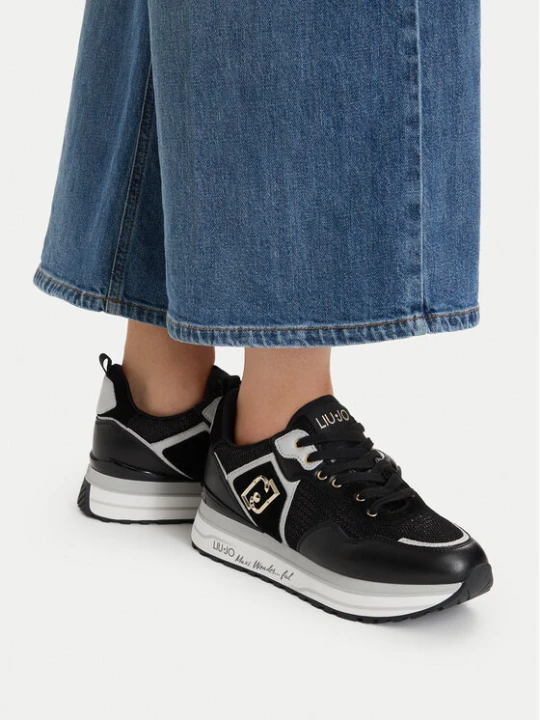 Zdjęcie produktu Sneakersy Liu Jo Maxi Wonder 01 BA6009 PX077 Czarny