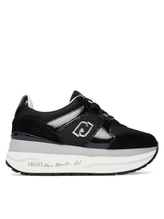 Zdjęcie produktu Sneakersy Liu Jo Maxi Wonder Plus 02 BA6019 PX805 Czarny
