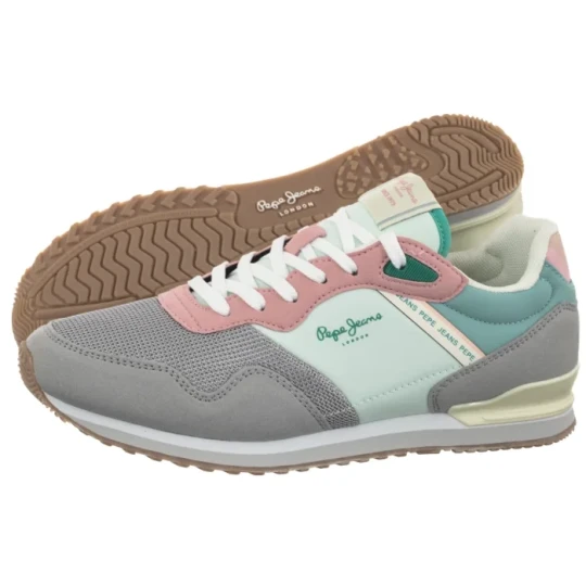 Zdjęcie produktu Sneakersy London Bubble G Grey Dawn Grey PGS400015 919 (PE115-a) Pepe Jeans