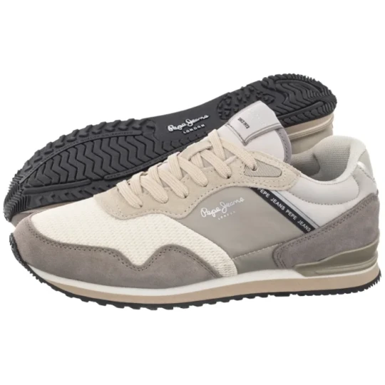 Zdjęcie produktu Sneakersy London Sand W Cool Grey PLS400025 909 (PE102-a) Pepe Jeans
