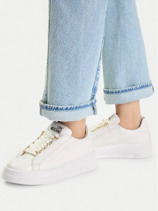 Zdjęcie produktu Sneakersy LOVE MOSCHINO JA15015G1OIA0100 Biały
