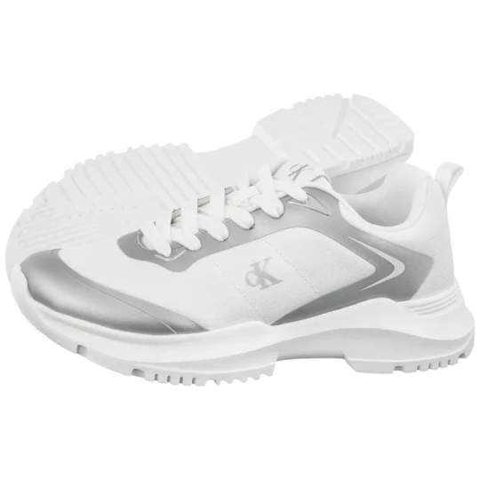 Zdjęcie produktu Sneakersy Low Cut Lace-Up Sneaker Silver/White V3A9-83233-1844X059 (CK729-a) Calvin Klein
