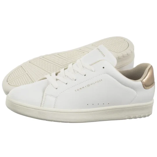Zdjęcie produktu Sneakersy Low Cut Lace-Up Sneaker T3A9-33976-1355 X048 White / Platinum (TH1373-a) Tommy Hilfiger