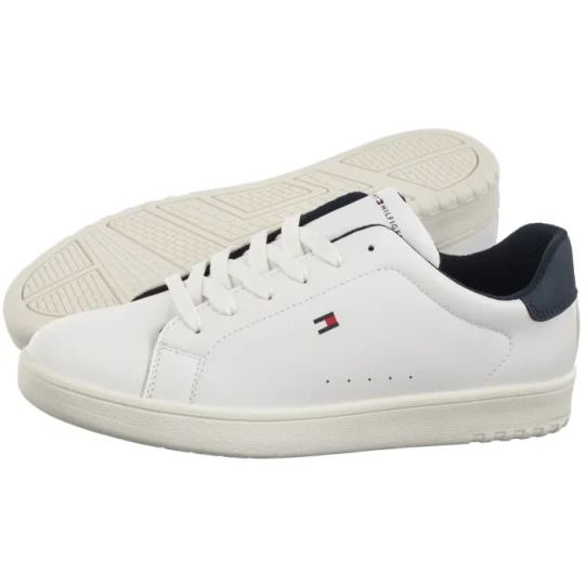 Zdjęcie produktu Sneakersy Low Cut Lace-Up Sneaker T3X9-34073-1355 X336 White / Blue (TH1377-a) Tommy Hilfiger