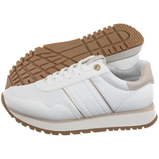 Zdjęcie produktu Sneakersy Low Cut Lace-Up Sneaker White / Beige T3A9-33758-1695X223 (TH1288-a) Tommy Hilfiger