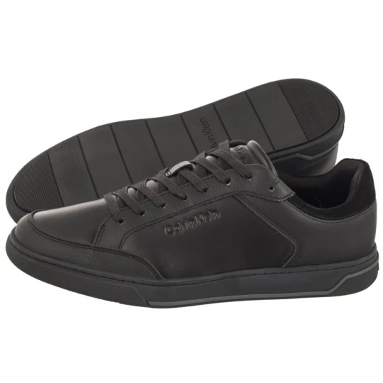 Zdjęcie produktu Sneakersy Low Top Lace Up Lth Triple Black HM0HM01455 0GJ (CK416-a) Calvin Klein