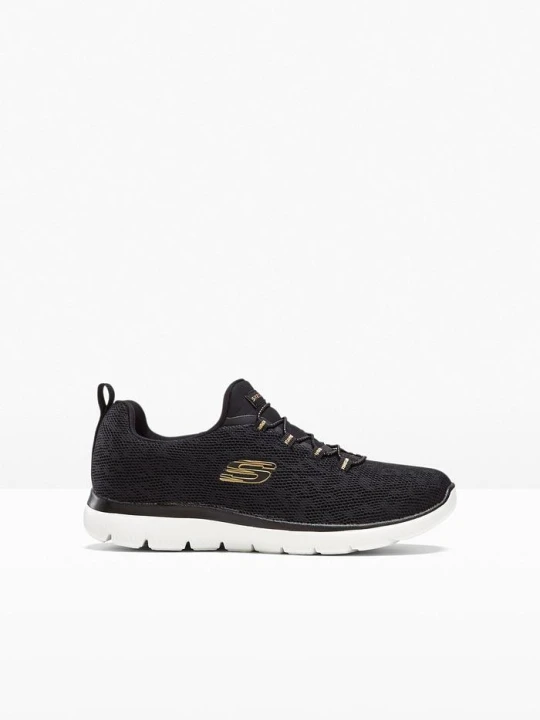 Zdjęcie produktu Sneakersy marki Skechers z pianką memory BonPrix czarny