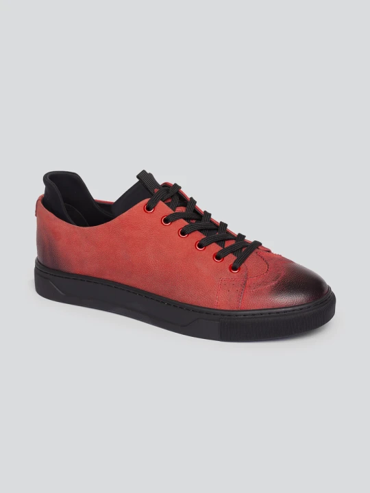 Zdjęcie produktu Sneakersy męskie 01013A55CNA Giacomo Conti bordowy