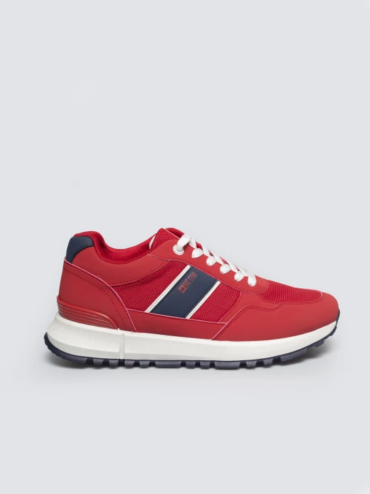 Zdjęcie produktu sneakersy męskie czerwone tt174255 603 Big Star