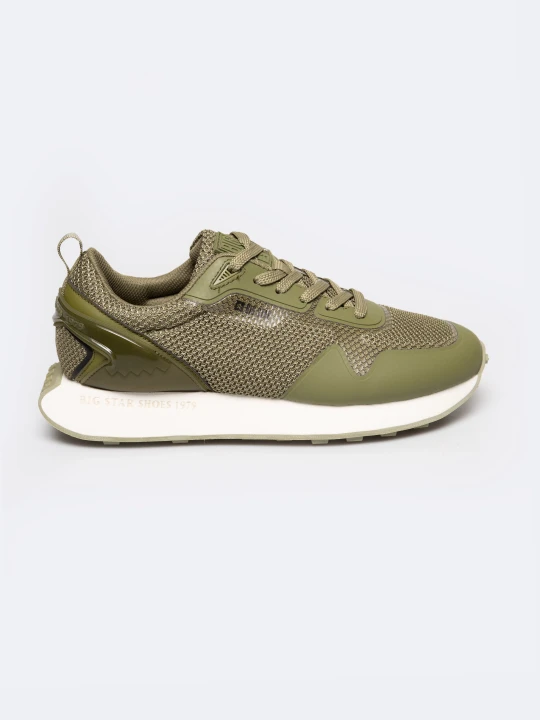 Zdjęcie produktu sneakersy męskie khaki rr174360 303 Big Star ZIELONY