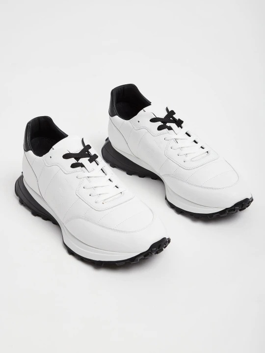 Zdjęcie produktu Sneakersy męskie skórzane BALDININI