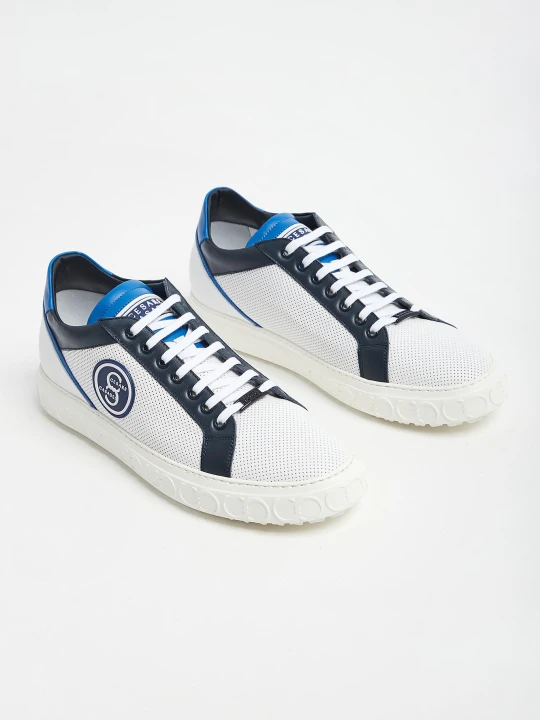 Zdjęcie produktu Sneakersy męskie skórzane CESARE CASADEI