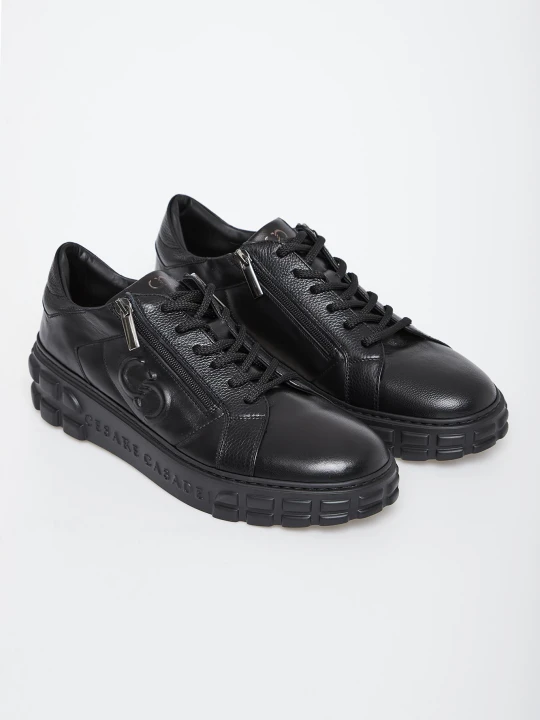 Zdjęcie produktu Sneakersy męskie skórzane CESARE CASADEI