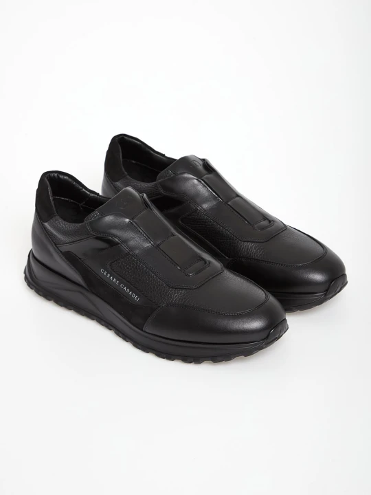 Zdjęcie produktu Sneakersy męskie skórzane CESARE CASADEI