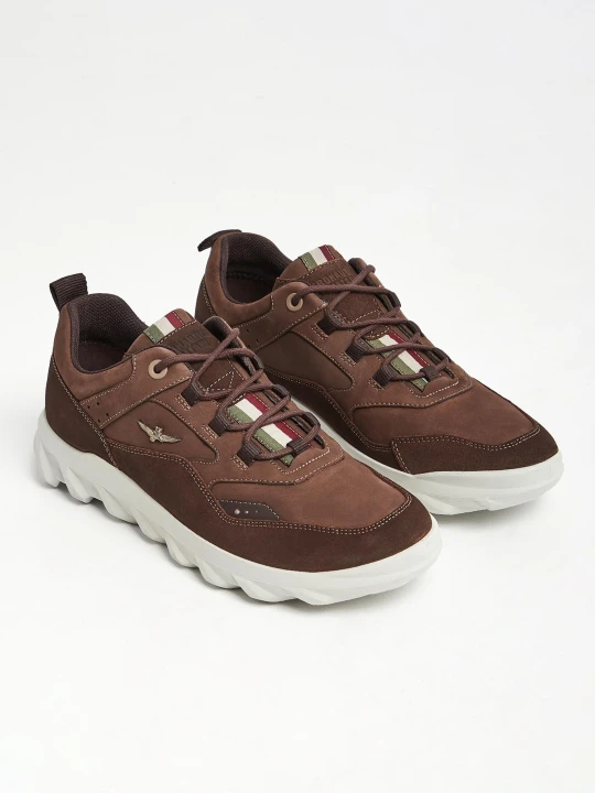Zdjęcie produktu Sneakersy męskie zamszowe AERONAUTICA MILITARE