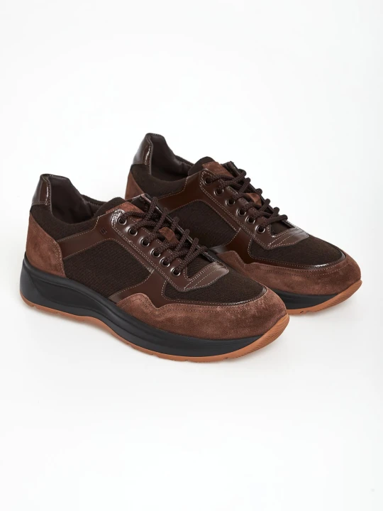 Zdjęcie produktu Sneakersy męskie zamszowe BALDININI
