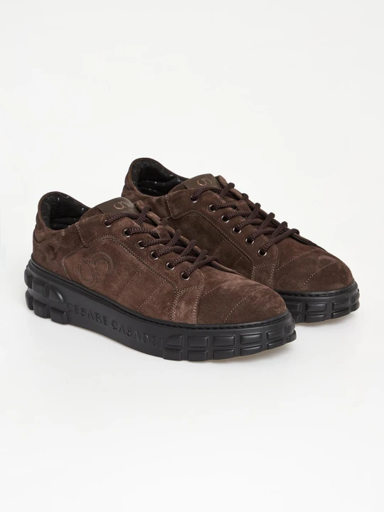 Zdjęcie produktu Sneakersy męskie zamszowe CESARE CASADEI