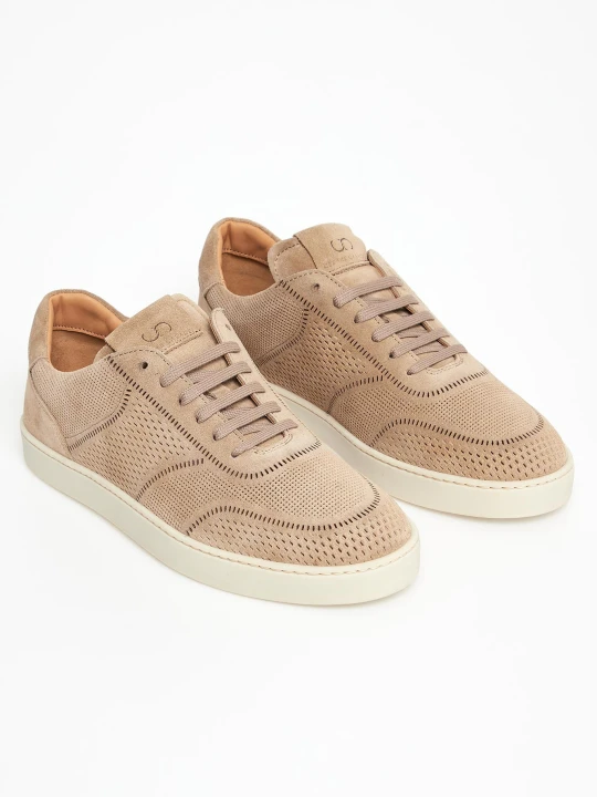 Zdjęcie produktu Sneakersy męskie zamszowe CESARE CASADEI