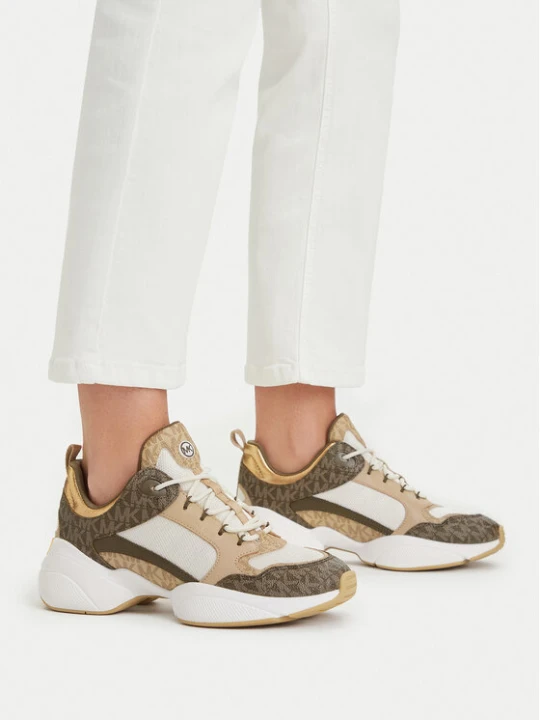 Zdjęcie produktu Sneakersy MICHAEL Michael Kors Bowie 43T6BWFS2B Brązowy