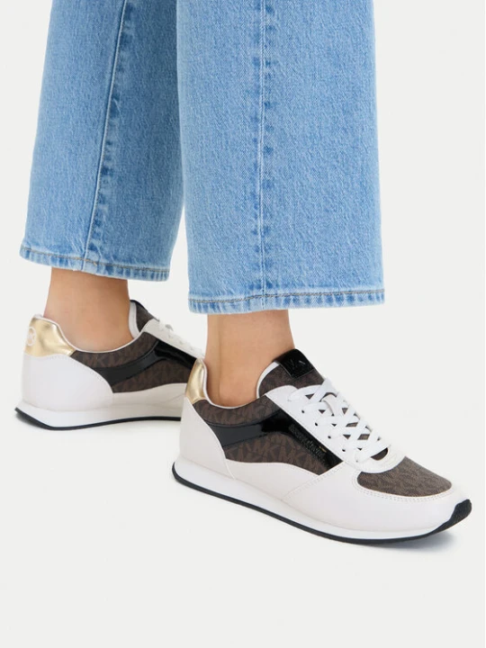 Zdjęcie produktu Sneakersy MICHAEL Michael Kors Cindy 43T6CDFS3L Brązowy