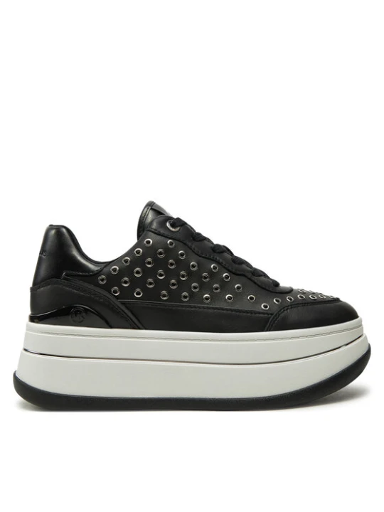 Zdjęcie produktu Sneakersy MICHAEL Michael Kors Hayes Lace Up 43R5HAFS1L Czarny