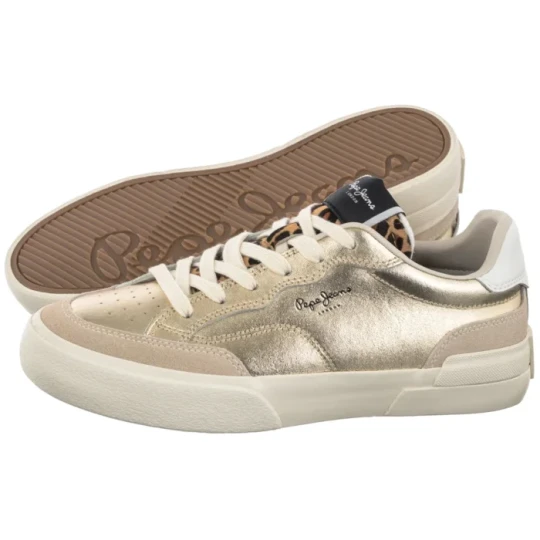 Zdjęcie produktu Sneakersy Milan Glow W Gold PLS300012 099 (PE100-a) Pepe Jeans