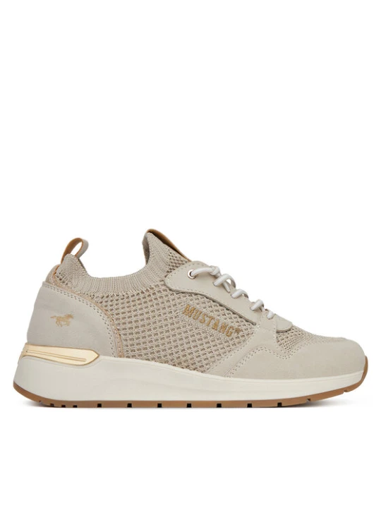 Zdjęcie produktu Sneakersy Mustang 1487-301 Beżowy
