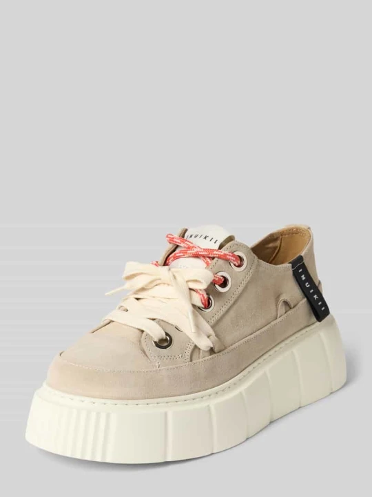 Zdjęcie produktu Sneakersy na platformie model 'Matilda' Inuikii Beżowy